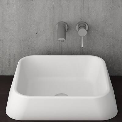 Bocchi Firenze Çanak Lavabo Mat Beyaz 1005-002-0125 - BOCCHI (1)