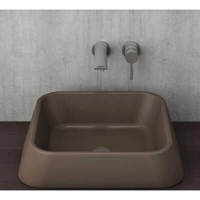 Bocchi Firenze Çanak Lavabo Mat Kahverengi 1005-025-0125 - BOCCHI (1)