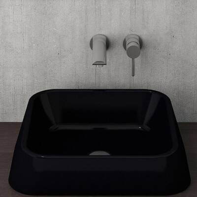 Bocchi Firenze Çanak Lavabo Parlak Siyah 1005-005-0125 - BOCCHI (1)