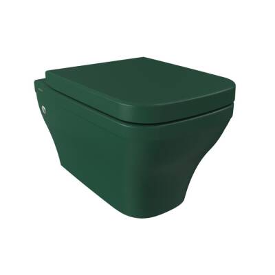 Bocchi Firenze Rimless Asma Klozet Mat Yeşil Kapak Hariçtir 1304-027-0128 - BOCCHI