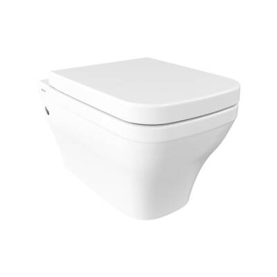 Bocchi Firenze Rimless Asma Klozet Parlak Beyaz Kapak Hariçtir 1304-064-0128 - BOCCHI