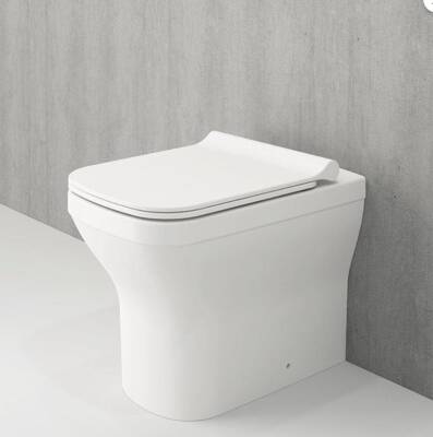 Bocchi Firenze Rimless Parlak Beyaz Yerden Klozet Kapak Dahil 1525-001-0128 - BOCCHI
