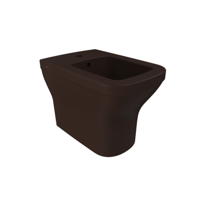 Bocchi Firenze Yerden Bide 52 cm, Mat Kahve - BOCCHI