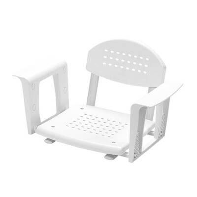 Bocchi Küvet Oturağı Arkalıklı Beyaz PR-BSB-PP-BX - BOCCHI (1)