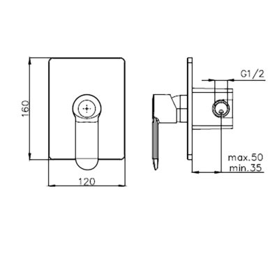 Bocchi Lago Ankastre Duş Bataryası - BOCCHI (1)