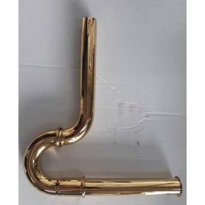 Bocchi Lavabo Sifonu U Tipi Altın 6180 0001 EG - BOCCHI (1)