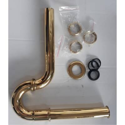 Bocchi Lavabo Sifonu U Tipi Altın 6180 0001 EG - BOCCHI (2)