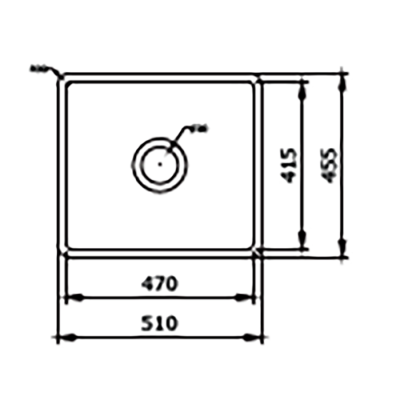 Bocchi Lavello 50 cm Mutfak Eviyesi İçin Paslanmaz Çelik Tel Izgara - BOCCHI (1)