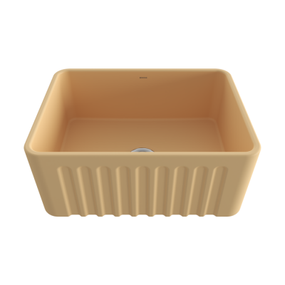 Bocchi Lavello 61 cm Dekorlu Mutfak Eviyesi Mat Kaşmir - BOCCHI