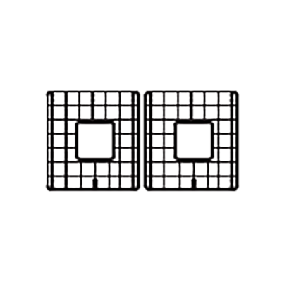 Bocchi Lavello 85 cm Mutfak Eviyesi İçin 2Adet ( Set )Paslanmaz Çelik Tel Izgara - BOCCHI