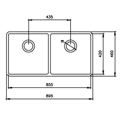 Bocchi Lavello 90 cm Mutfak Eviyesi İçin Paslanmaz Çelik Tel Izgara - BOCCHI (1)