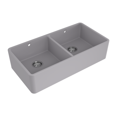 Bocchi Lavello 90 cm Mutfak Eviyesi Mat Gri - BOCCHI