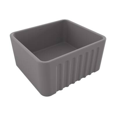 Bocchi Lavello Dekorlu Mutfak Eviyesi 50 Cm Mat Gri 1103-006-0120 - BOCCHI