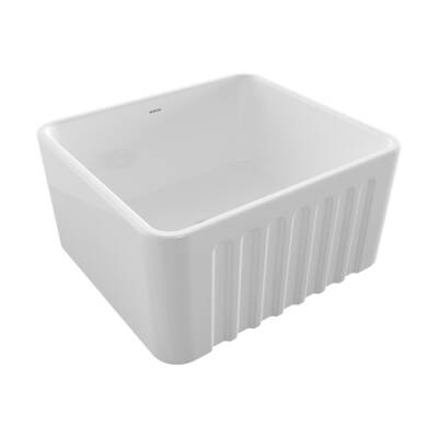 Bocchi Lavello Dekorlu Mutfak Eviyesi 50 Cm Parlak Beyaz 1103-001-0120 - BOCCHI (1)