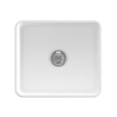 Bocchi Lavello Dekorlu Mutfak Eviyesi 50 Cm Parlak Beyaz 1103-001-0120 - BOCCHI (2)