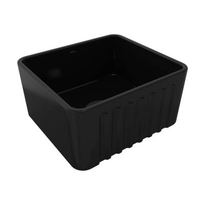 Bocchi Lavello Dekorlu Mutfak Eviyesi 50 Cm Parlak Siyah 1103-005-0120 - BOCCHI