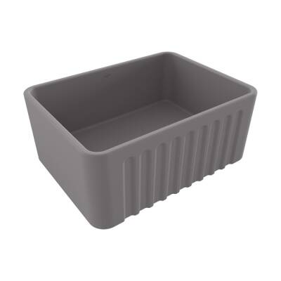 Bocchi Lavello Dekorlu Mutfak Eviyesi 60 Cm Mat Gri 1099-006-0120 - BOCCHI