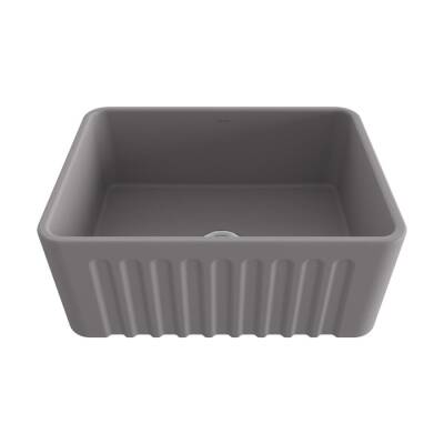 Bocchi Lavello Dekorlu Mutfak Eviyesi 60 Cm Mat Gri 1099-006-0120 - BOCCHI (1)