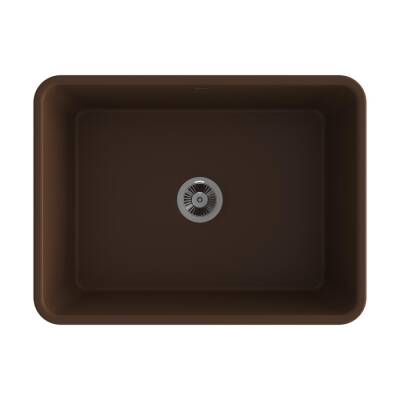 Bocchi Lavello Dekorlu Mutfak Eviyesi 60 Cm Mat Kahverengi 1099-025-0120 - BOCCHI (1)