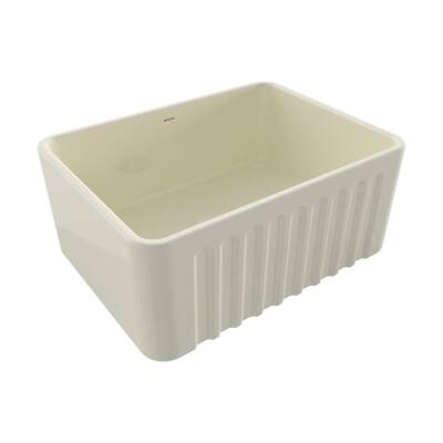 Bocchi Lavello Dekorlu Mutfak Eviyesi 60 Cm Parlak Bisküvi 1099-014-0120 - BOCCHI