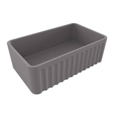 Bocchi Lavello Desenli Seramik Eviye 76 Cm Mat Gri 1336-006-0120 - BOCCHI