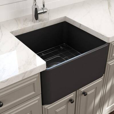 Bocchi Lavello Mutfak Eviyesi 50 cm Mat Antrasit 1136-020-0120-03 - BOCCHI (2)