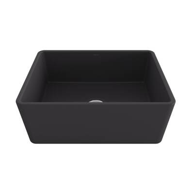 Bocchi Lavello Mutfak Eviyesi 60 cm Mat Antrasit 1137-020-0120-03 - BOCCHI