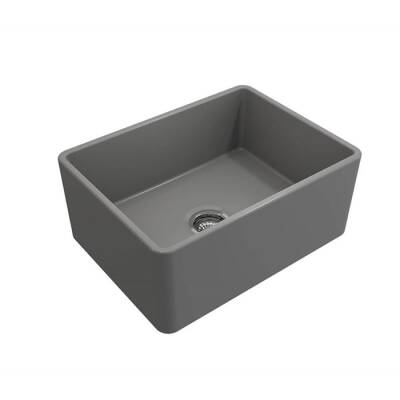 Bocchi Lavello Mutfak Eviyesi 60 cm Mat Gri 1137-006-0120-03 - BOCCHI