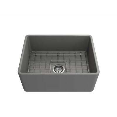 Bocchi Lavello Mutfak Eviyesi 60 cm Mat Gri 1137-006-0120-03 - BOCCHI (2)