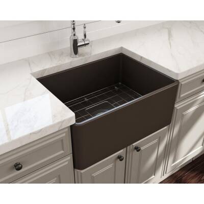 Bocchi Lavello Mutfak Eviyesi 60 Cm Mat Kahve 1137-025-0120-03 - BOCCHI
