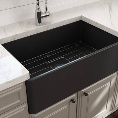 Bocchi Lavello Mutfak Eviyesi 76 cm Mat Antrasit 1138-020-0120-03 - BOCCHI (1)