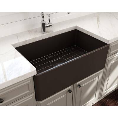 Bocchi Lavello Mutfak Eviyesi 76 cm Mat Kahve 1138-025-0120-03 - BOCCHI
