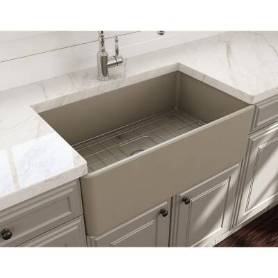 Bocchi Lavello Mutfak Eviyesi 76 cm Mat Kaşmir 1138-011-0120-03 - BOCCHI