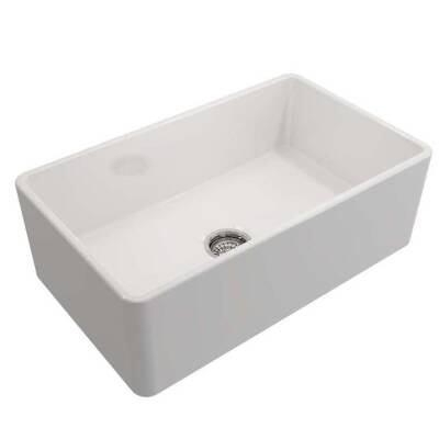 Bocchi Lavello Mutfak Eviyesi 76 cm Parlak Beyaz 1138-001-0120-03 - BOCCHI (1)