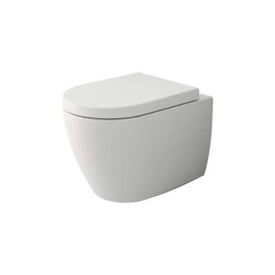 Bocchi Milano Asma Klozet Mat Beyaz Kapak Hariç 1375-002-0128 - BOCCHI