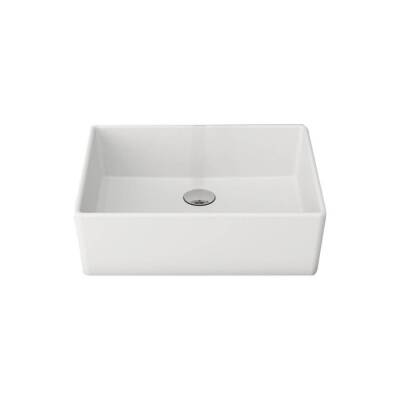 Bocchi Milano Çanak Lavabo 50 cm Mat Beyaz 1215-002-0125 - BOCCHI