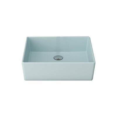 Bocchi Milano Çanak Lavabo 50 cm Mat Buz Mavi 1215-029-0125 - BOCCHI