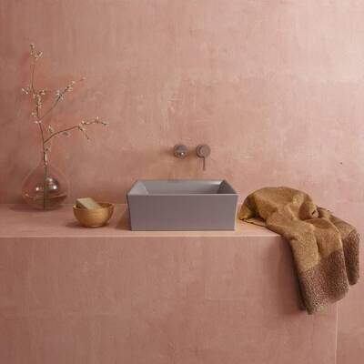 Bocchi Milano Çanak Lavabo 50 cm Mat Gri 1215-006-0125 - BOCCHI (2)