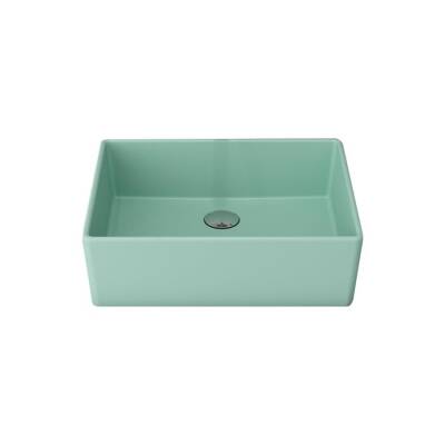 Bocchi Milano Çanak Lavabo 50 cm Mat Mint Yeşil 1215-033-0125 - BOCCHI