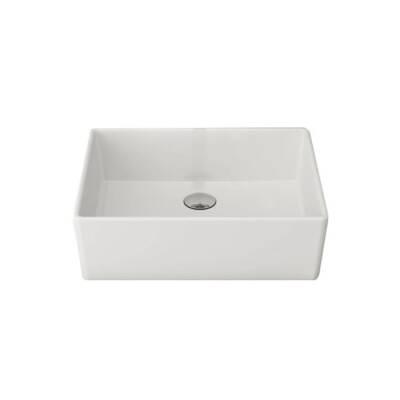 Bocchi Milano Çanak Lavabo 50 cm Parlak Beyaz 1215-062-0125 - BOCCHI