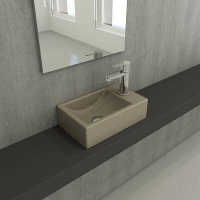 Bocchi Milano Dar Sağ Lavabo 37 Cm Mat Kaşmir 1419-011-0126 - BOCCHI (1)