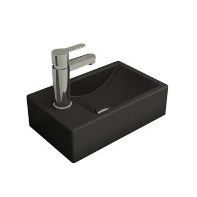 Bocchi Milano Dar Sol Lavabo 37 Cm Mat Antrasit 1418-020-0126 - BOCCHI