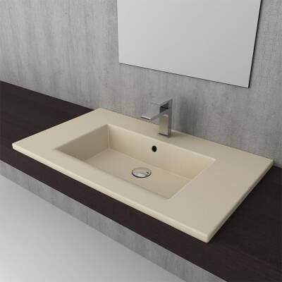 Bocchi Milano Etajerli Lavabo 100 cm Mat Yasemin 1105-007-0126 - BOCCHI (1)