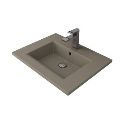 Bocchi Milano Etajerli Lavabo 60 cm Mat Kaşmir 1161-011-0126 - BOCCHI