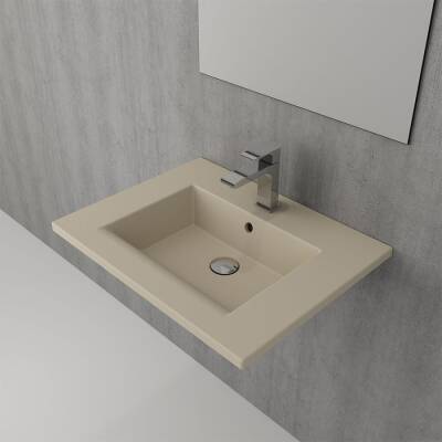 Bocchi Milano Etajerli Lavabo 60 cm Mat Yasemin 1161-007-0126 - BOCCHI (1)