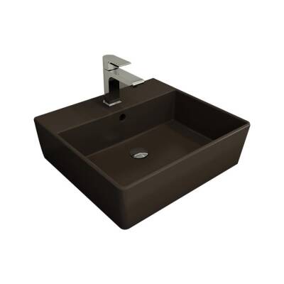Bocchi Milano Lavabo 50 cm Mat Kahverengi 1216-025-0126 - BOCCHI