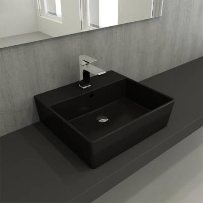 Bocchi Milano Lavabo 50 cm Mat Siyah 1216-004-0126 - BOCCHI (1)