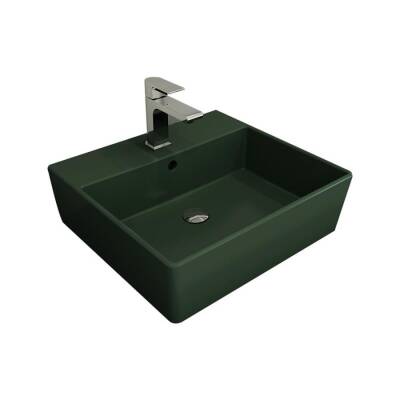 Bocchi Milano Lavabo 50 cm Mat Yeşil 1216-027-0126 - BOCCHI