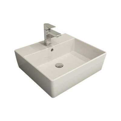 Bocchi Milano Lavabo 50 cm Parlak Beyaz 1216-062-0126 - BOCCHI