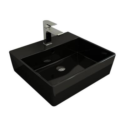 Bocchi Milano Lavabo 50 cm Parlak Siyah 1216-005-0126 - BOCCHI (2)